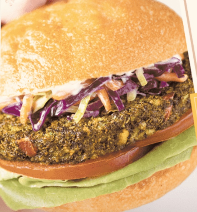 Order Veggie Kale Burger on Greens food online from Front Street Station store, Greenport on bringmethat.com