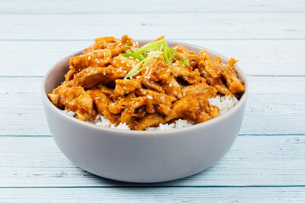 Order Peanut Chicken Bowl food online from B Nutritious store, Fountain Valley on bringmethat.com
