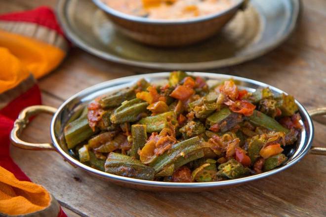 Order Bhindi (Indian) Masala food online from Tower Indian Restaurant store, Morrisville on bringmethat.com