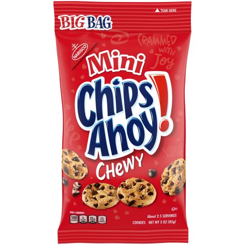 Order Nabisco Chips Ahoy Chewy Big Bag 3oz food online from 7-Eleven store, Pittsburgh on bringmethat.com