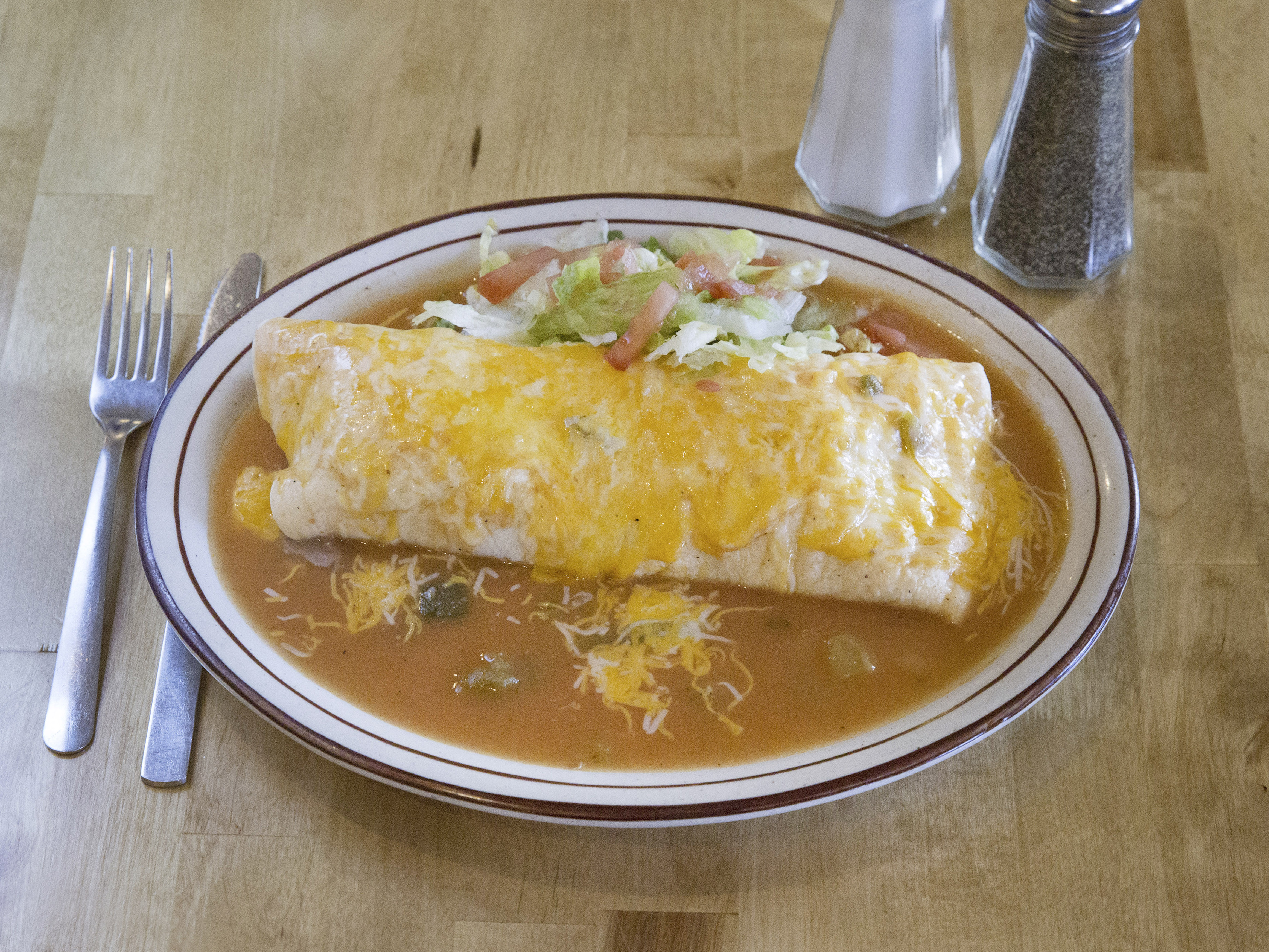 Order Chile Relleno and Bean Burrito food online from 4g Restaurant store, Littleton on bringmethat.com