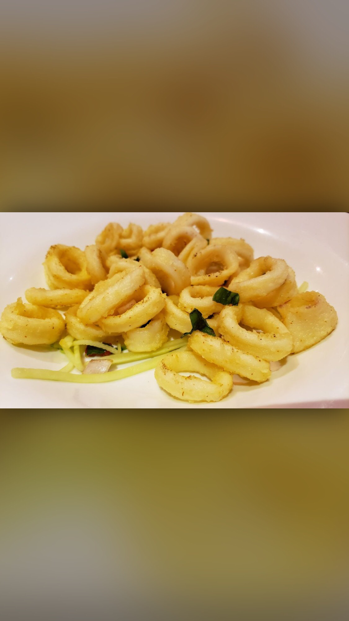 Order Salt and Pepper Calamari food online from Blossom Asian Bistro store, Summit on bringmethat.com