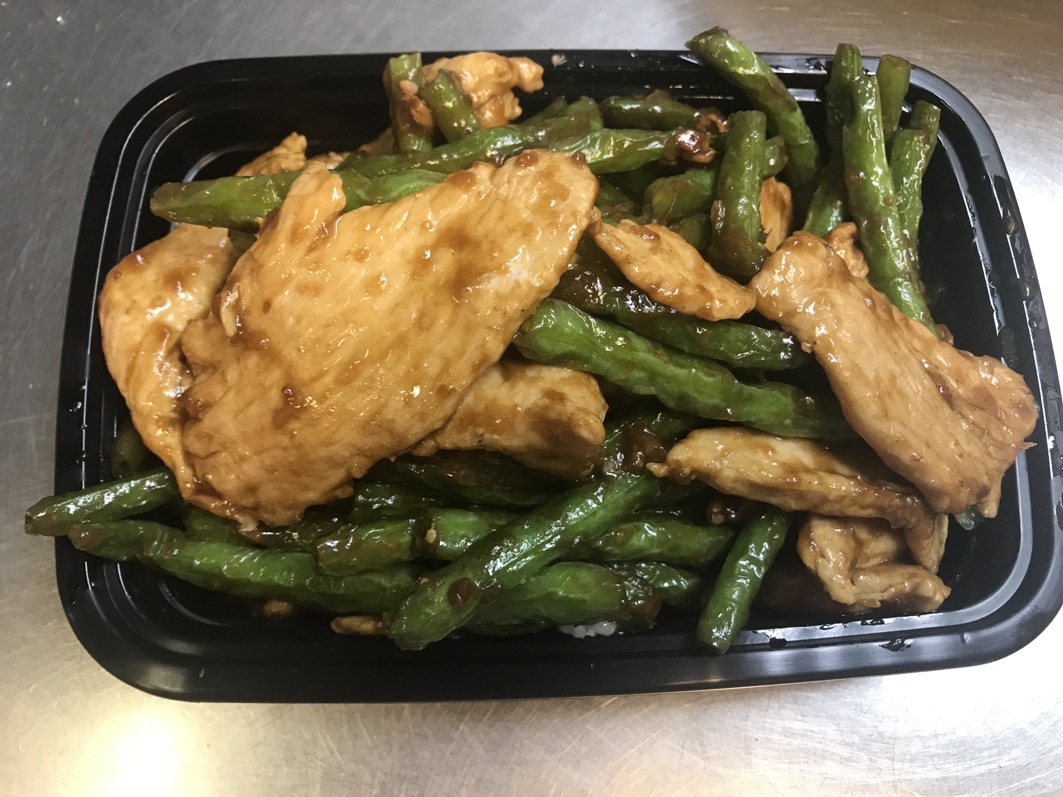 Order Chicken with String Beans Stir Fry food online from Canton Eatery store, Boston on bringmethat.com