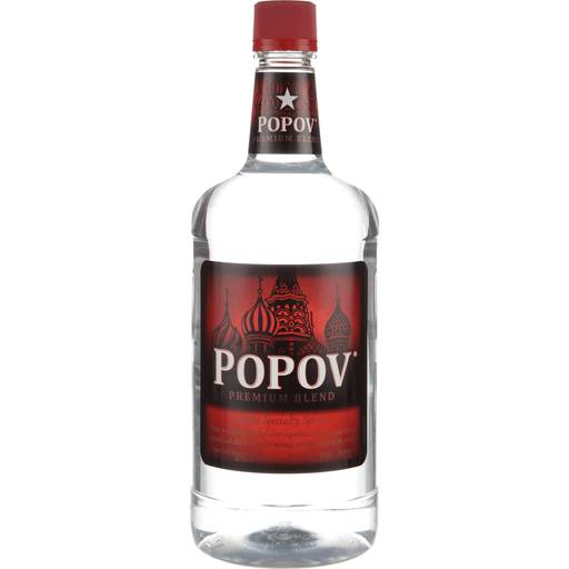 Order Popov Vodka (1.75 LTR) 1541 food online from Bevmo! store, BURLINGAME on bringmethat.com