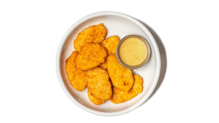 Order Impossible Nuggets (8)  w/ Honey Mustard food online from Bareburger store, Edgewater on bringmethat.com