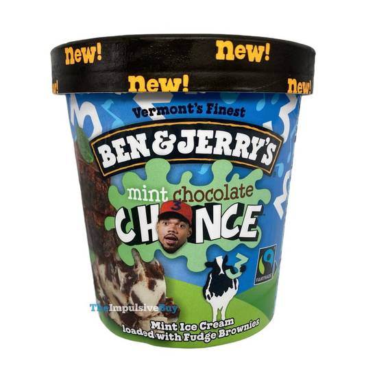 Order Ben & Jerry's Ice Cream - Mint Chocolate Chance food online from IV Deli Mart store, Goleta on bringmethat.com