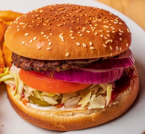 Order 1/4 lb. Bruto Burger food online from Wimpys Hamburgers store, Tulare on bringmethat.com