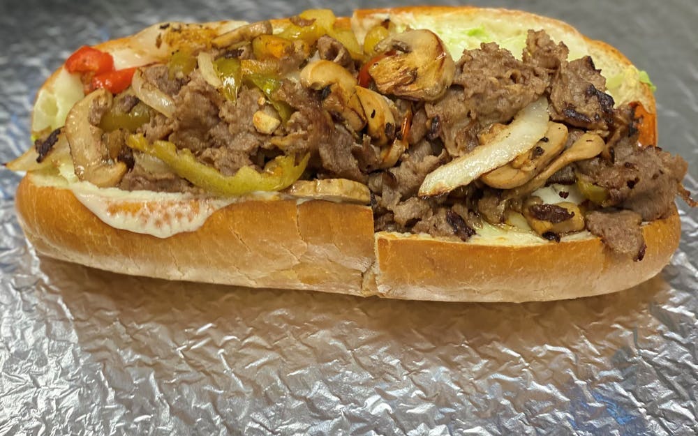 Order Steak & Cheese Sub - 8" food online from Three Brothers Italian Restaurant store, Prince Frederick on bringmethat.com