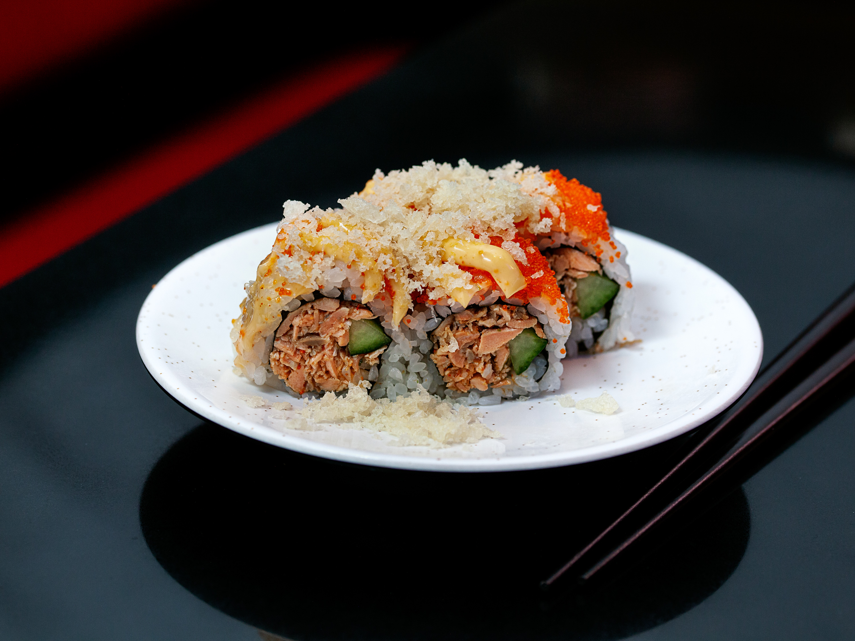 Order Salmon Creek Roll food online from Sushi Chiyo store, Clark County on bringmethat.com