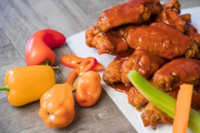 Order Buffalo Wings 20pc food online from Atomic Wings store, New York on bringmethat.com