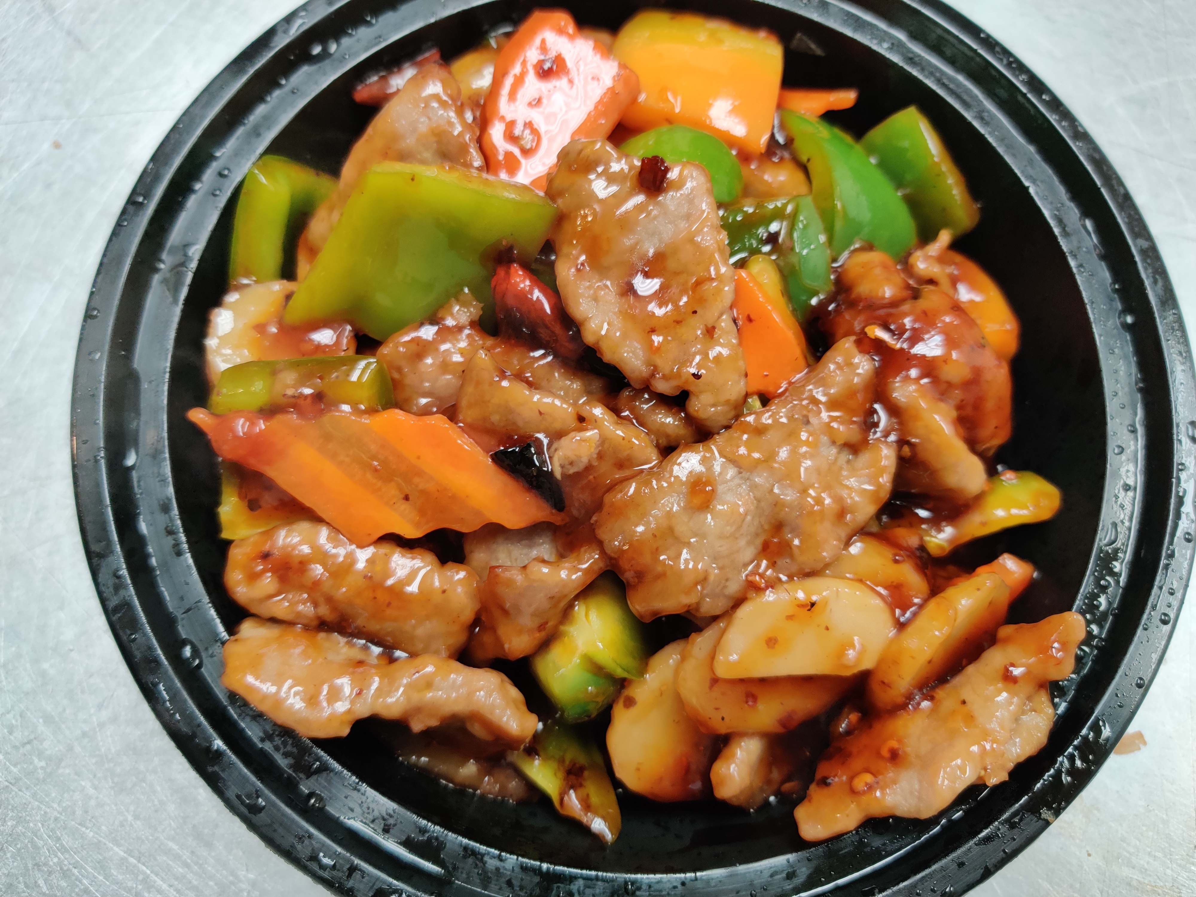 Order B4. Hunan Beef with Black Bean Sauce food online from Sam Cafe store, Houston on bringmethat.com