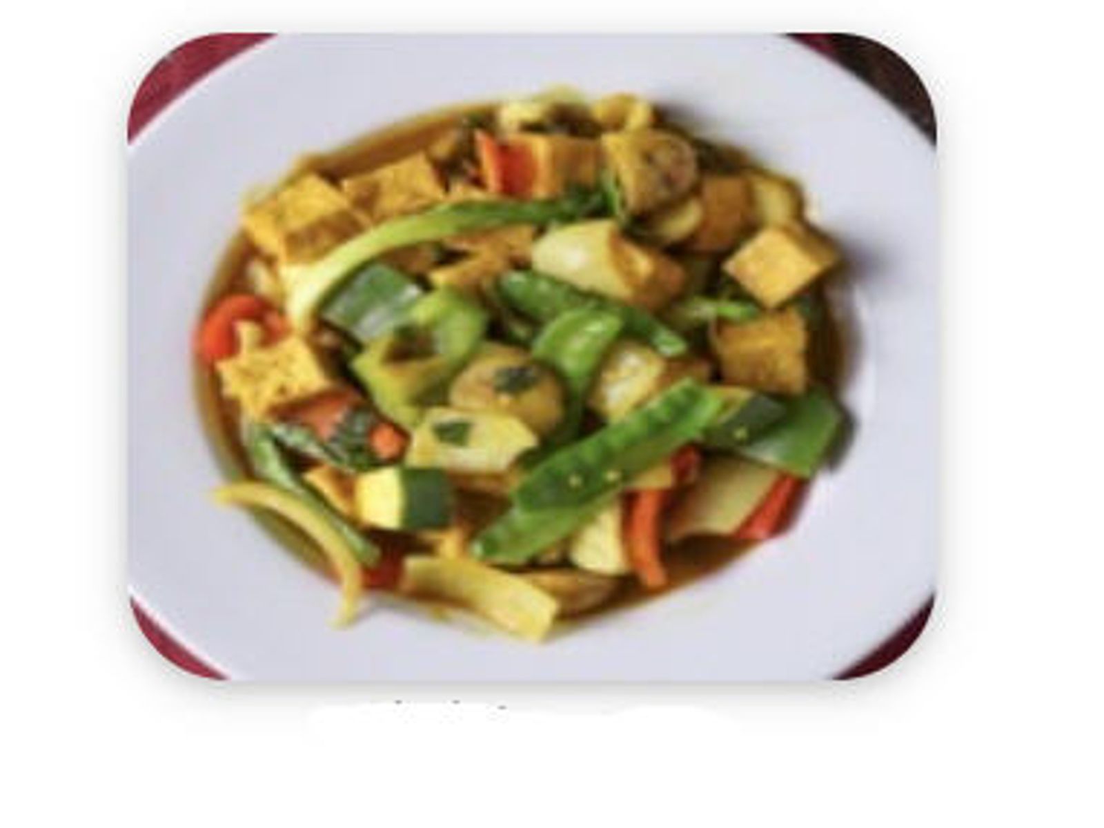 Order Curry Basil Vegetable With Tofu 咖哩菜豆腐 food online from O & C China Bistro store, Sebastopol on bringmethat.com