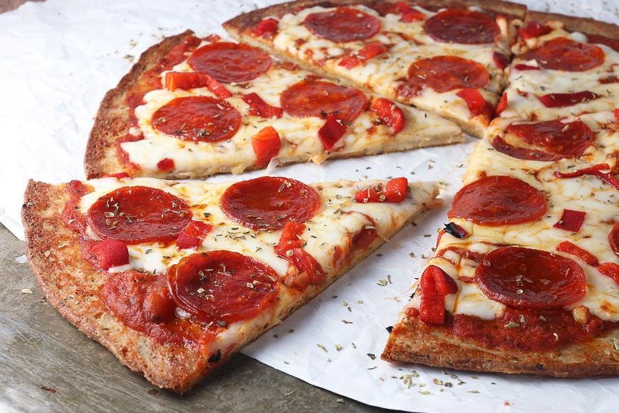 Order Pepperoni Pizza Slice - Slice food online from Junior's Pizza & Subs II store, Boonton on bringmethat.com