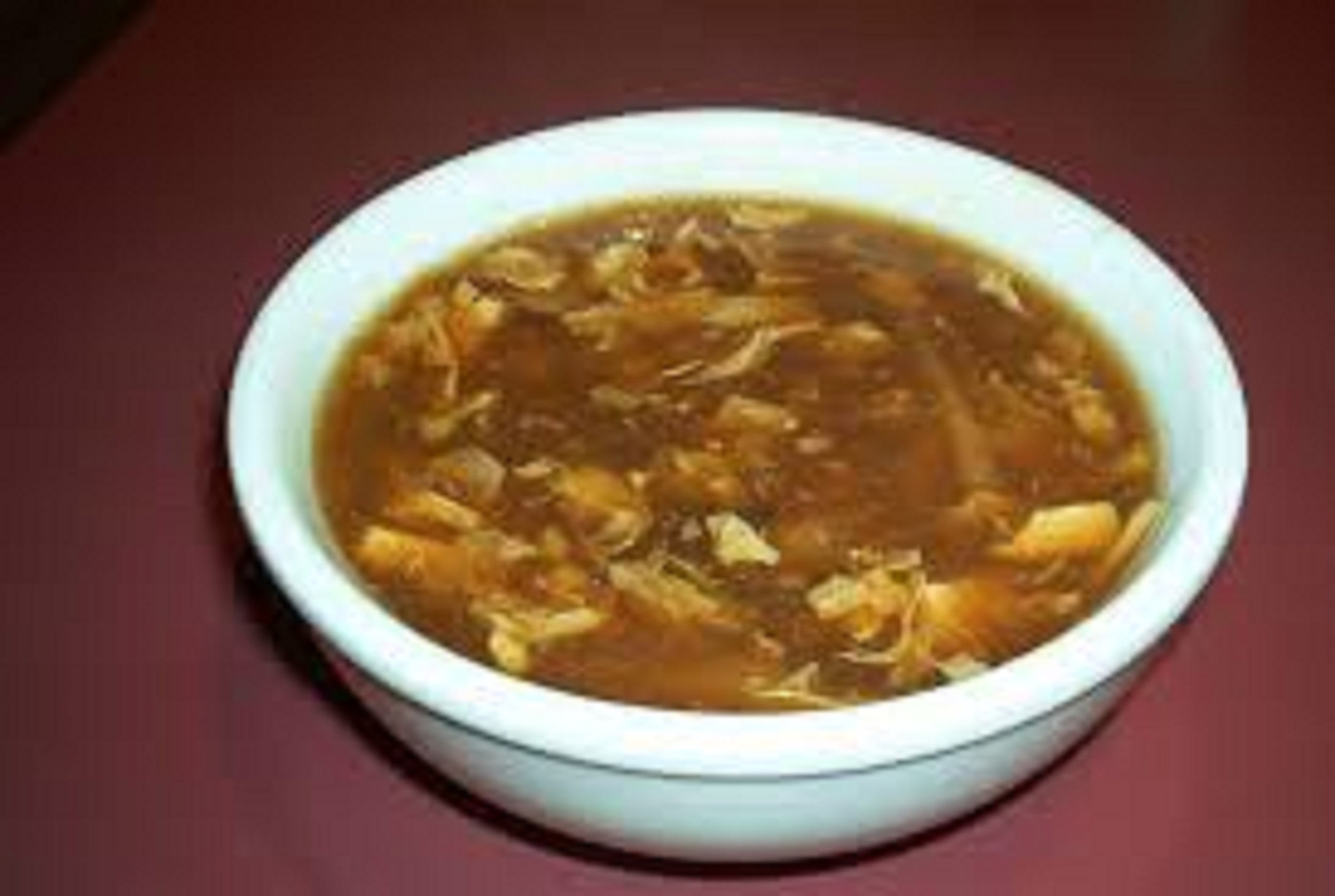 Order Chicken Hot and Sour Soup food online from Swagath Plaza store, Norfolk on bringmethat.com