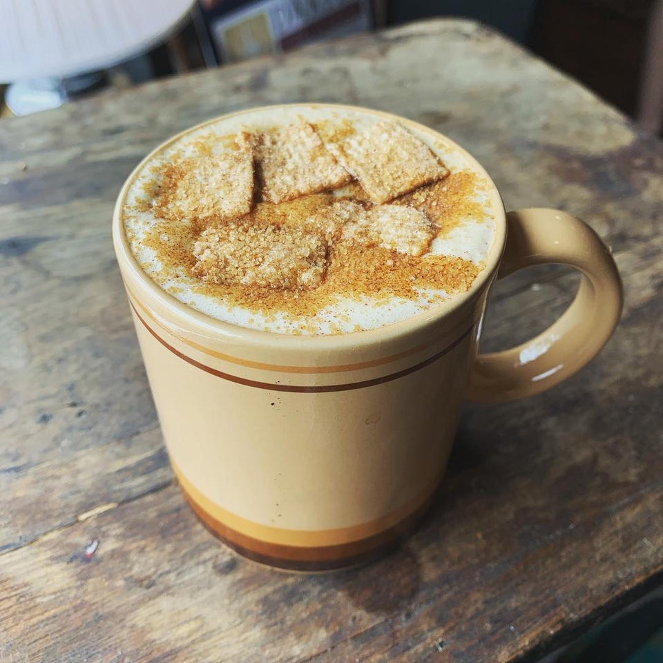 Order Cinnamon Toast Crunch Frap  food online from The Box Coffee Bar store, Victoria on bringmethat.com