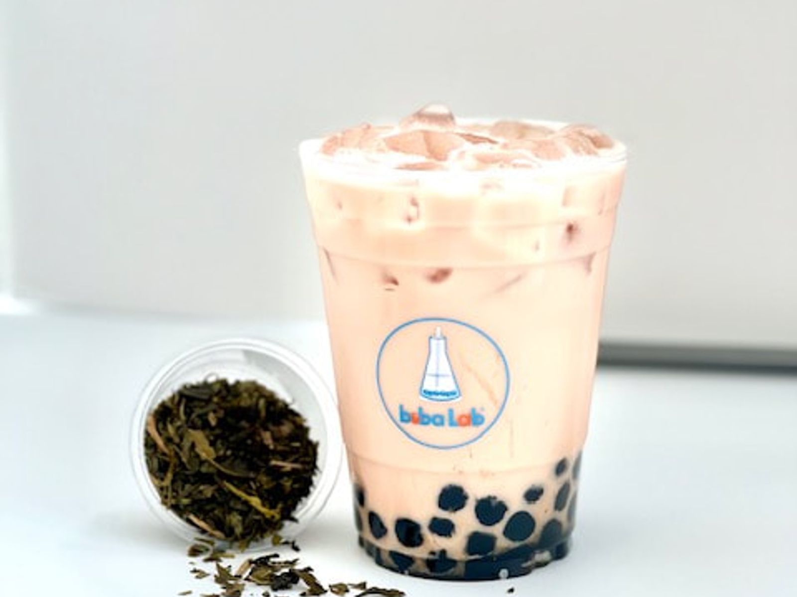 Order Rose Milk Tea food online from Boba Lab store, Santa Monica on bringmethat.com