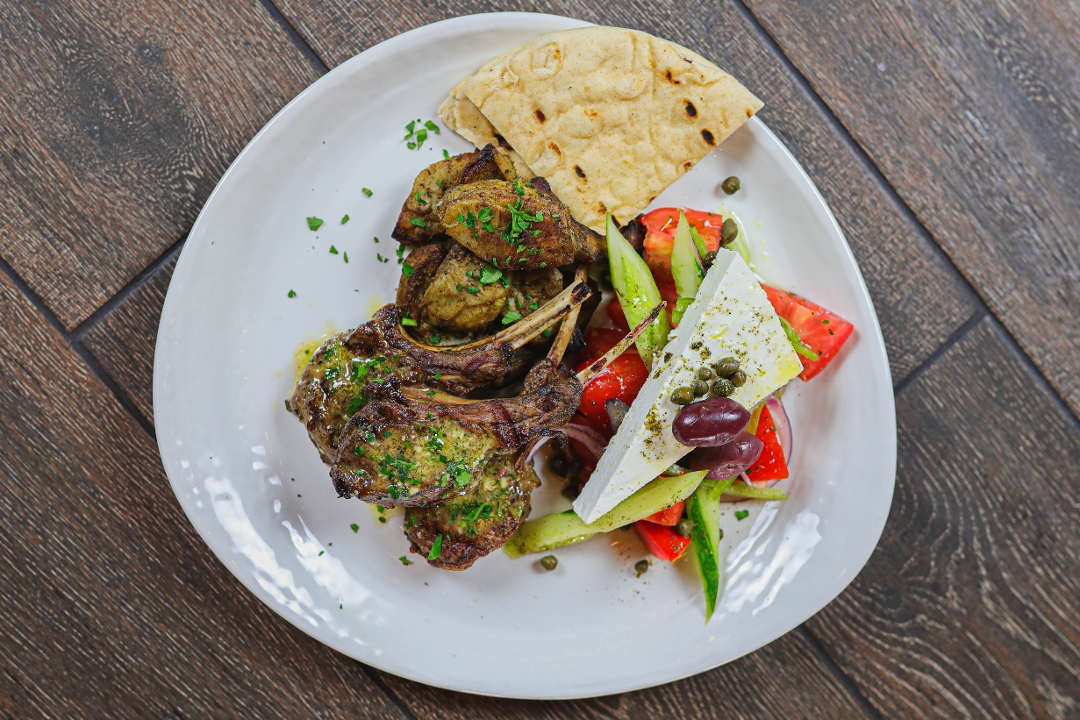 Order Lamb Chops. food online from Olive Pit Grill store, Brea on bringmethat.com