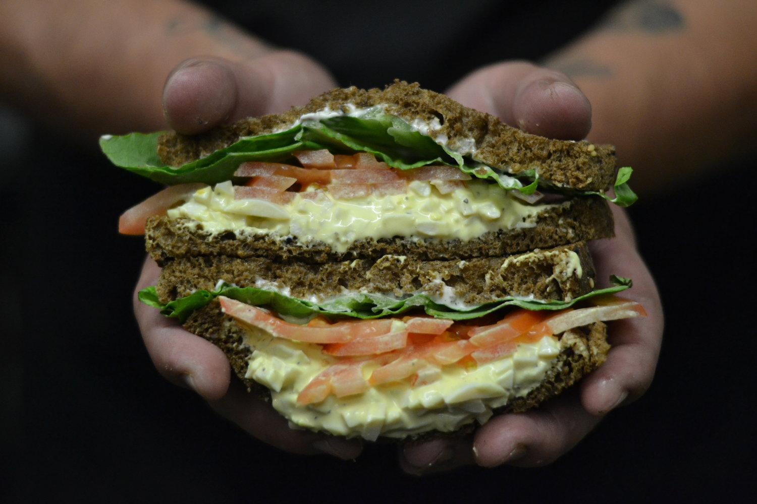 Order EGG SALAD SANDWICH food online from Uncle Henry's Deli store, Downey on bringmethat.com