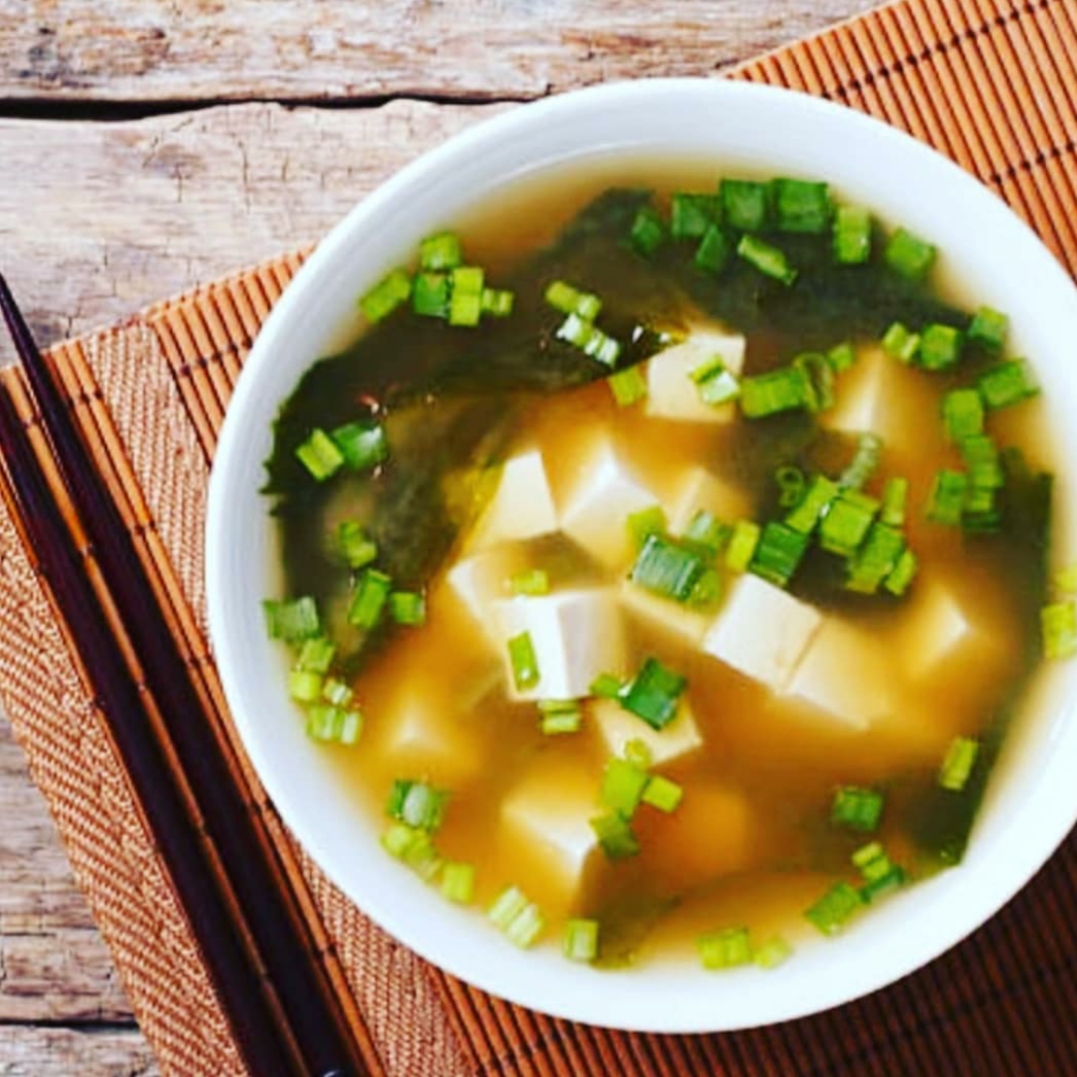 Order Miso Soup food online from The Poke Co store, San Diego on bringmethat.com