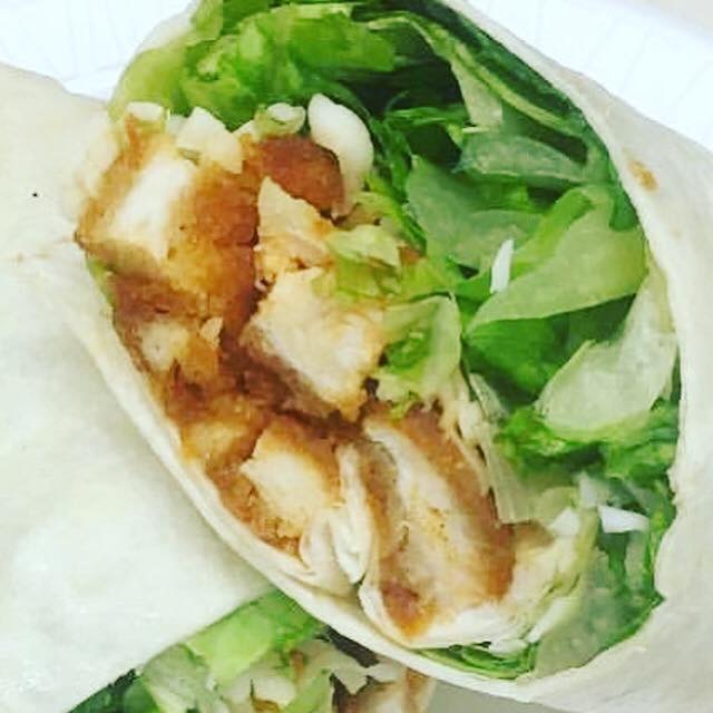 Order Buffalo Chicken Wrap food online from Rhino's Pizzeria store, Webster on bringmethat.com