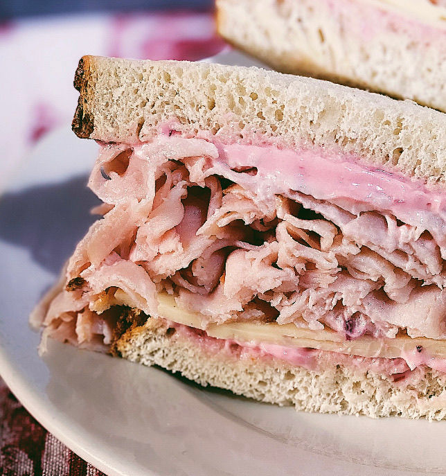 Order Smoked Turkey Sandwich food online from The Rolling Pin Cafe store, Westwood on bringmethat.com