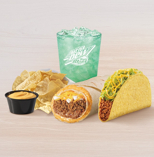 Order Classic Combo food online from Taco Bell store, Cleveland on bringmethat.com