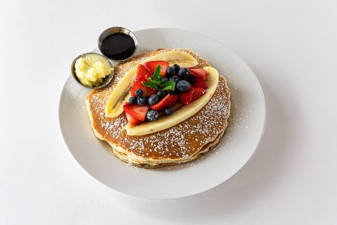 Order Protein Packed Buttermilk Pancakes food online from The Hash Kitchen store, Scottsdale on bringmethat.com