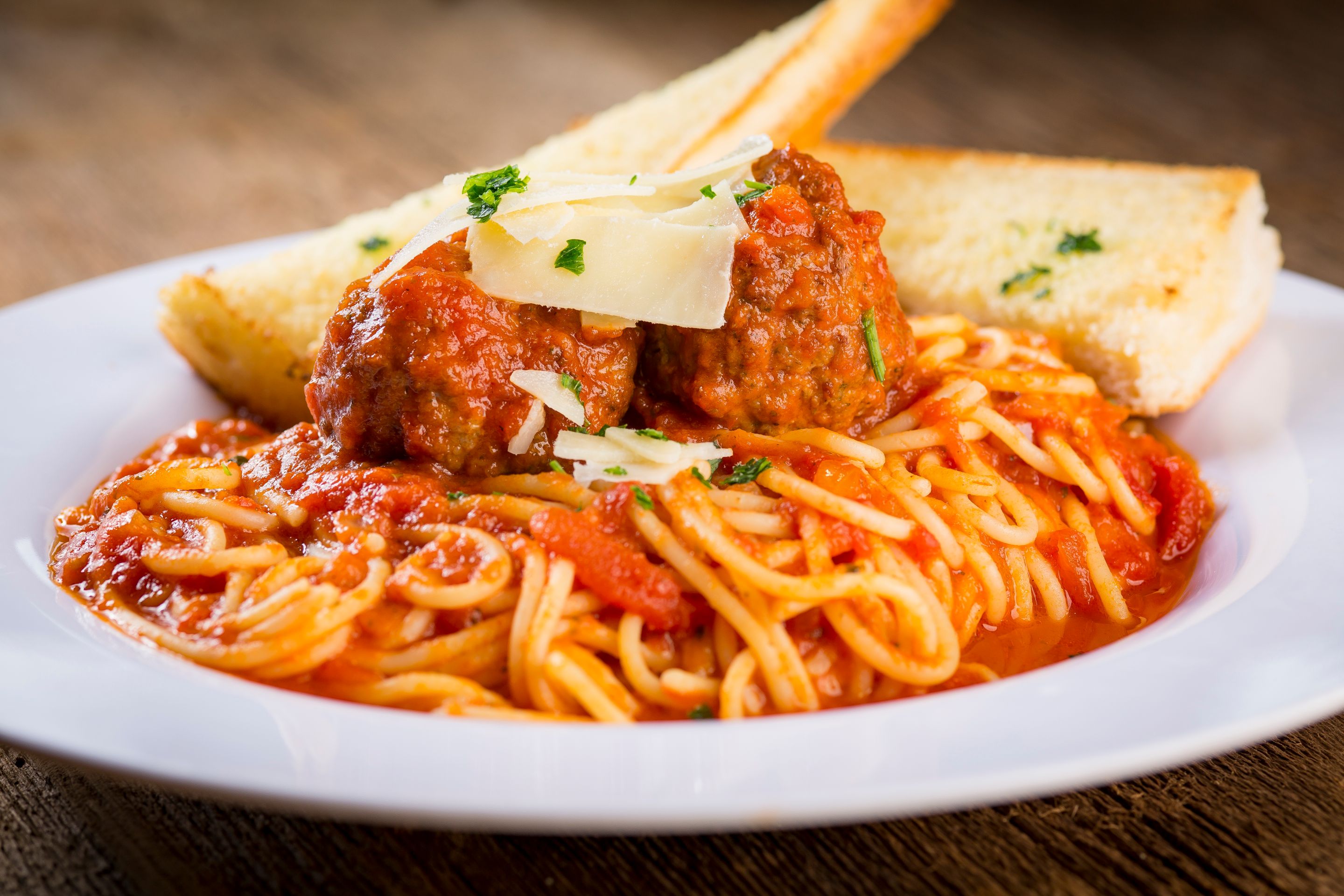 Order Spaghetti and Meatballs food online from Rosati's Pizza store, Lemont on bringmethat.com