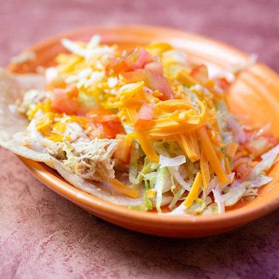Order Chicken Taco food online from The Original Red Onion store, Palos Verdes Peninsula on bringmethat.com