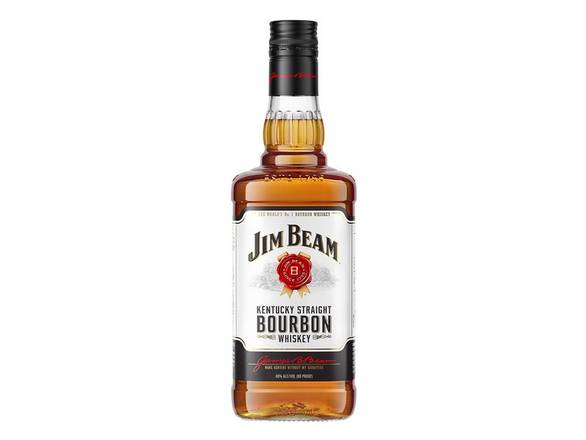 Order Jim Beam Bourbon Whiskey - 750ml Bottle food online from Josh Wines & Liquors Inc store, New York on bringmethat.com