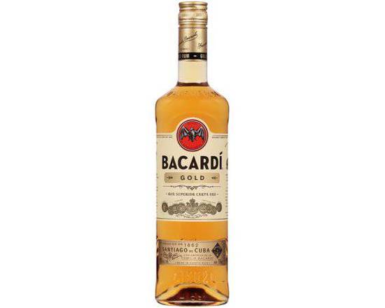 Order Bacardi Gold, 750mL rum (40.0% ABV) food online from Luckys Liquor store, Los Angeles on bringmethat.com