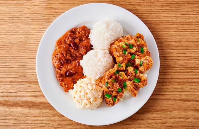 Order Korean Fried Chicken and Chili Mixed Plate food online from Zippy store, Honolulu on bringmethat.com
