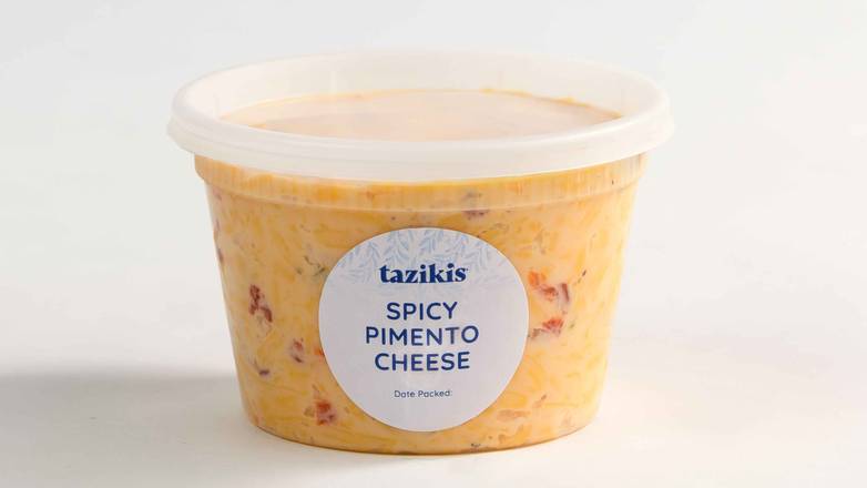 Order Pimento Cheese Pint food online from Taziki Mediterranean Cafe store, Nashville on bringmethat.com