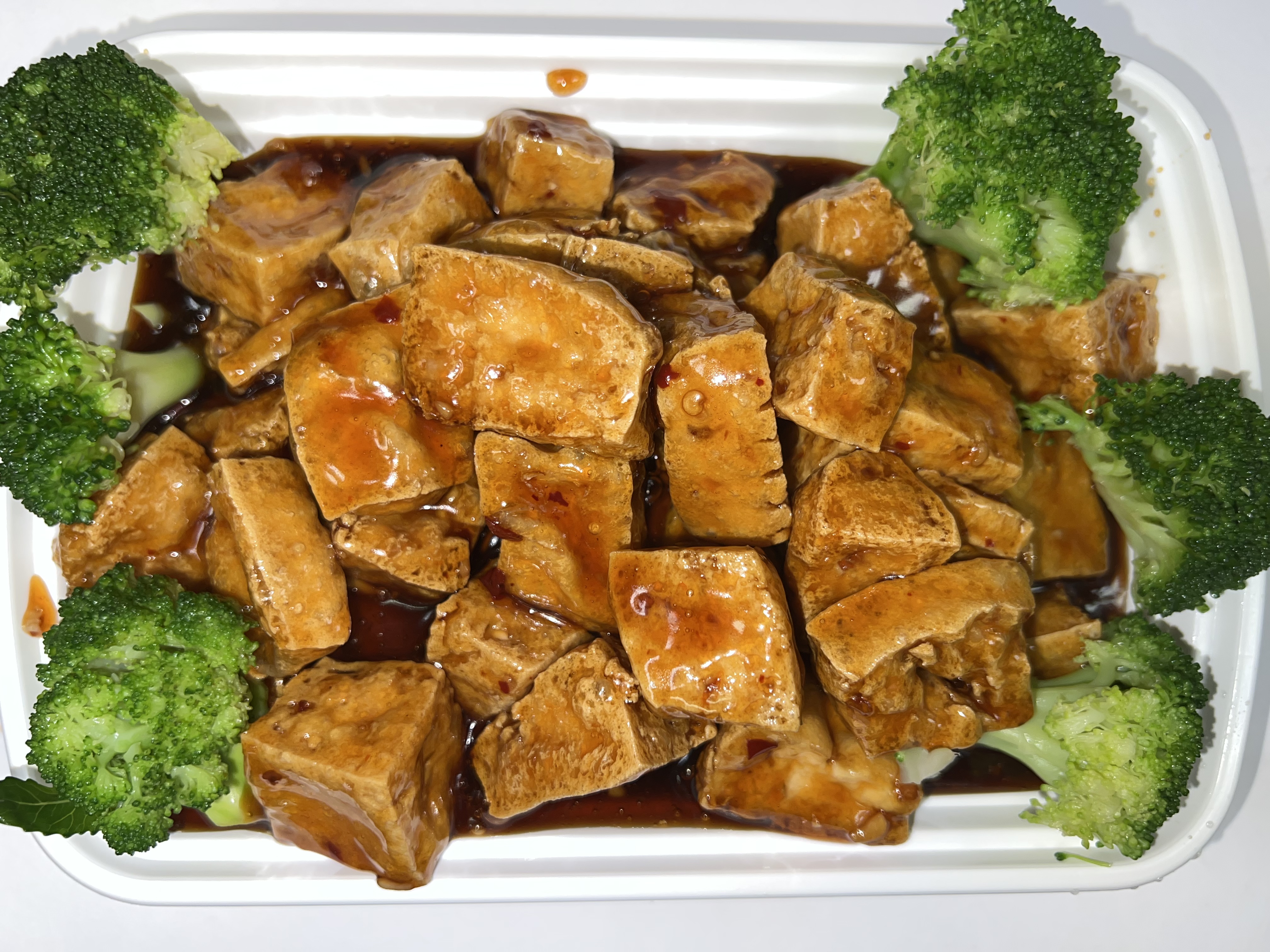 Order S32. General Tso's Tofu food online from Oriental Chinese Restaurant store, Lancaster on bringmethat.com