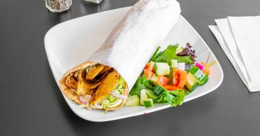 Order Chicken Gyro Pita food online from Pita Grill &Amp; Creperie store, Summit on bringmethat.com