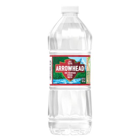 Order Arrowhead 100% Mountain Spring Water Plastic Bottle 20 OZ, 1CT food online from CVS store, LA QUINTA on bringmethat.com