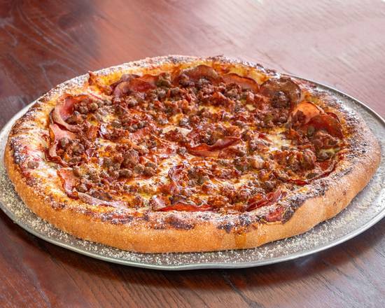 Order The Big Butcher Pizza food online from Detroit Pizza Factory store, Battle Ground on bringmethat.com