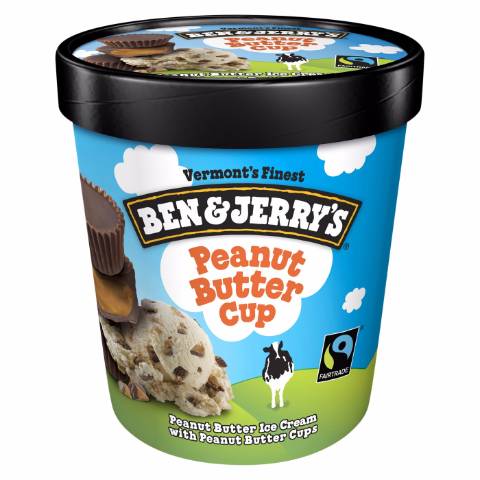 Order Ben & Jerry's Peanut Butter Cup Pint food online from 7-Eleven store, Littleton on bringmethat.com