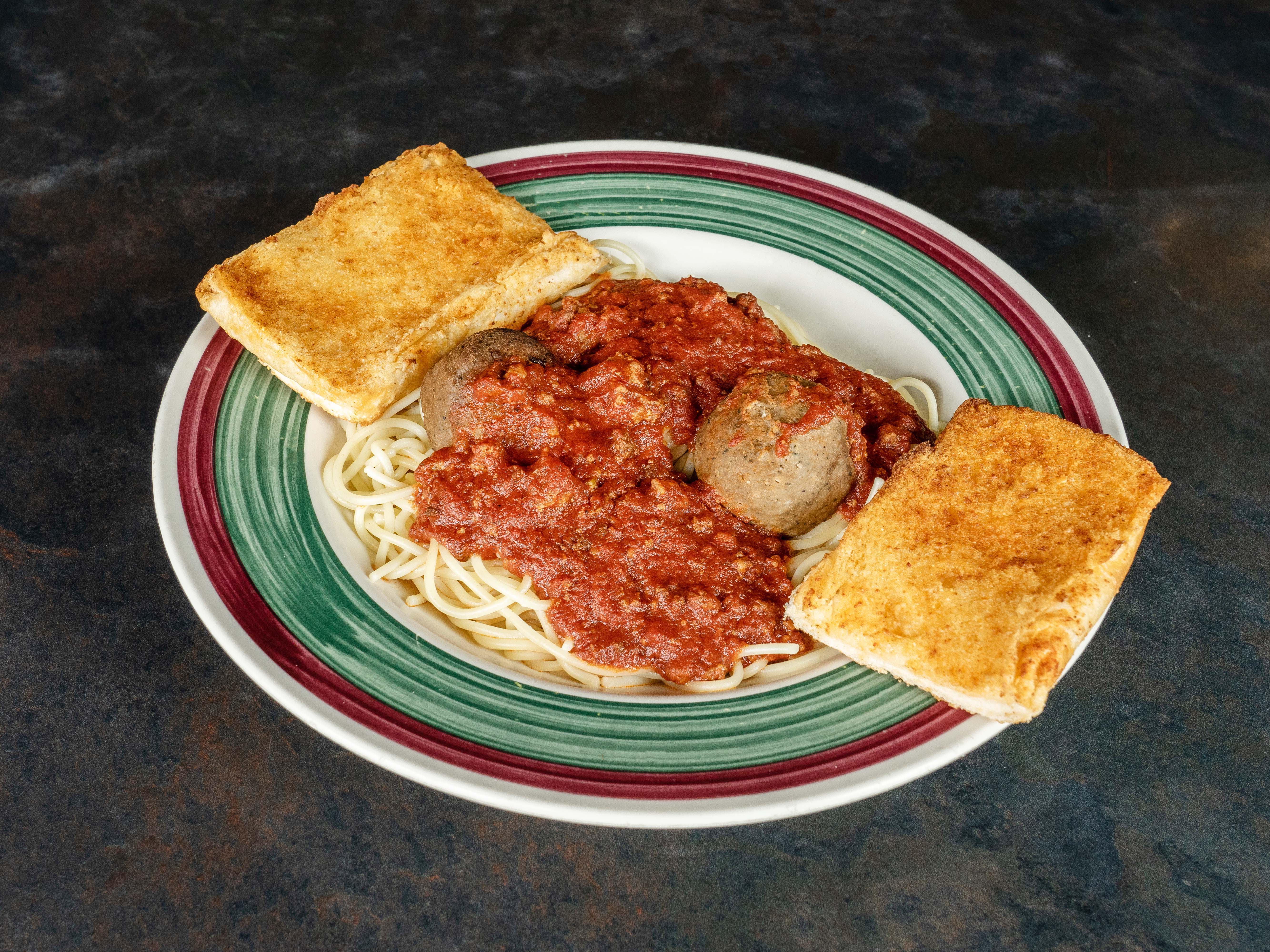 Order Spaghetti food online from Lamppost Pizza store, Irvine on bringmethat.com