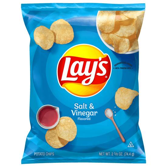 Order Lay's Salt & Vinegar 2.625oz food online from Casey's store, Lawrence on bringmethat.com