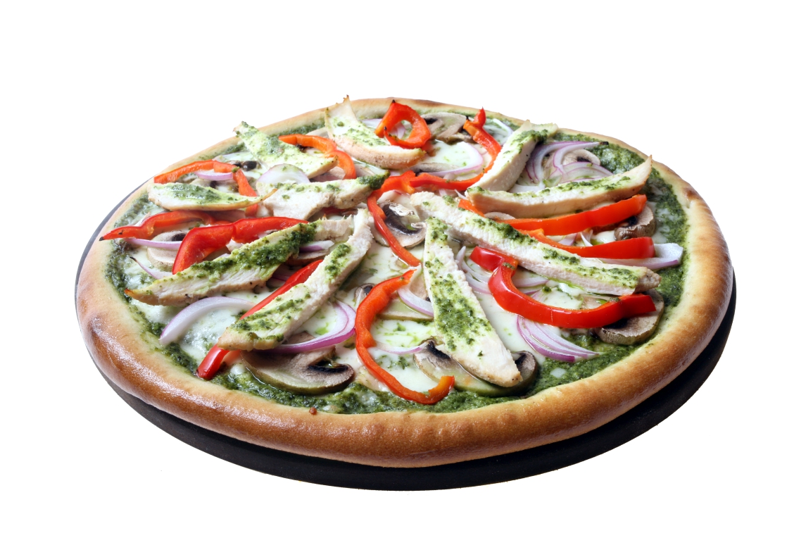 Order Pesto Chicken Pizza food online from Big Mama's and Papa's Pizzeria store, Granada Hills on bringmethat.com
