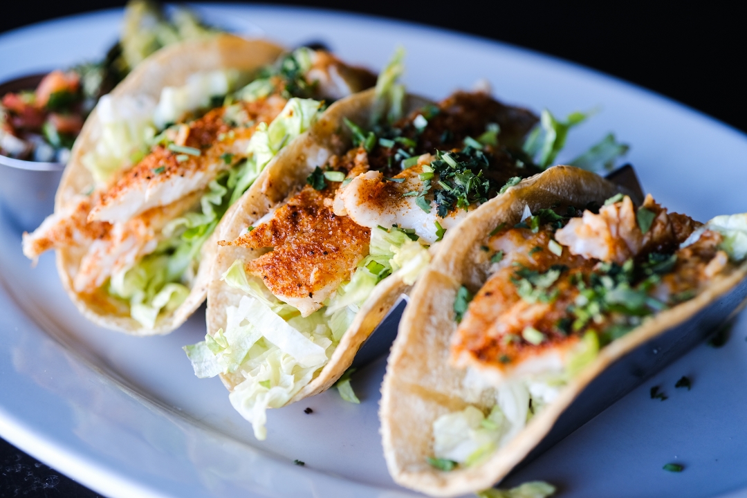 Order Fish Tacos food online from Valley Lodge Tavern store, Wilmette on bringmethat.com