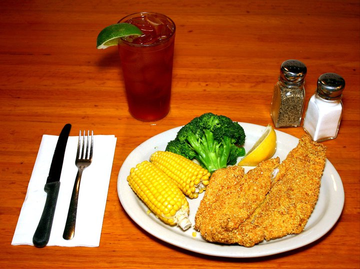 Order Fried Catfish food online from Good Time Charlie's Bar & Cafe store, San Antonio on bringmethat.com