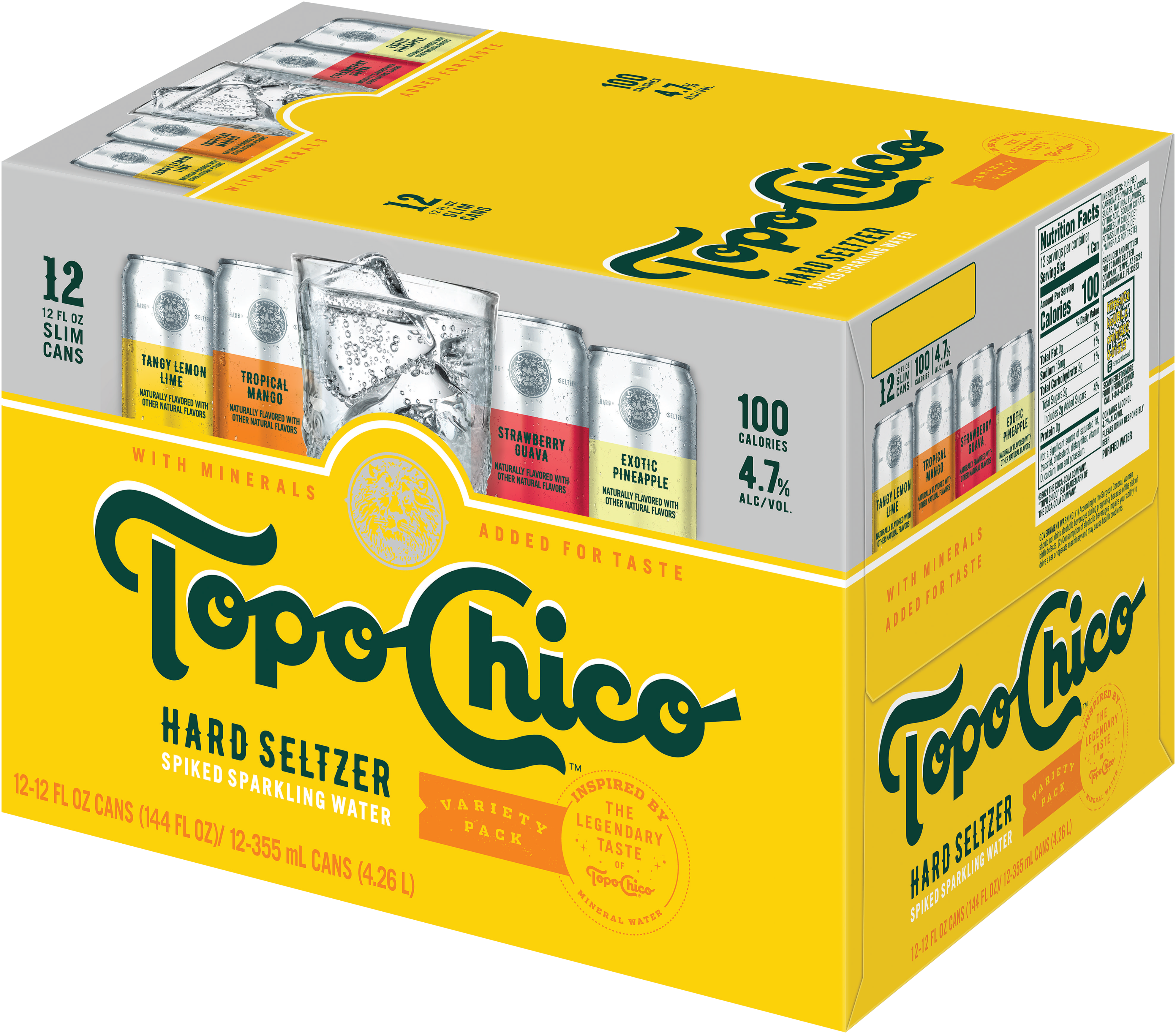 Order Topo Chico Hard Seltzer 12 Pack food online from Extramile 5451 store, Carlsbad on bringmethat.com