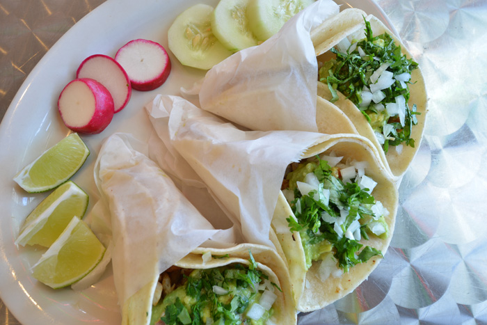Order 51. Bistec Tacos food online from Fiesta Acapulco store, Philadelphia on bringmethat.com