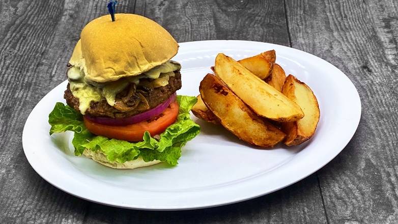 Order Roasters Burger food online from Roasters n Toasters store, Miami on bringmethat.com