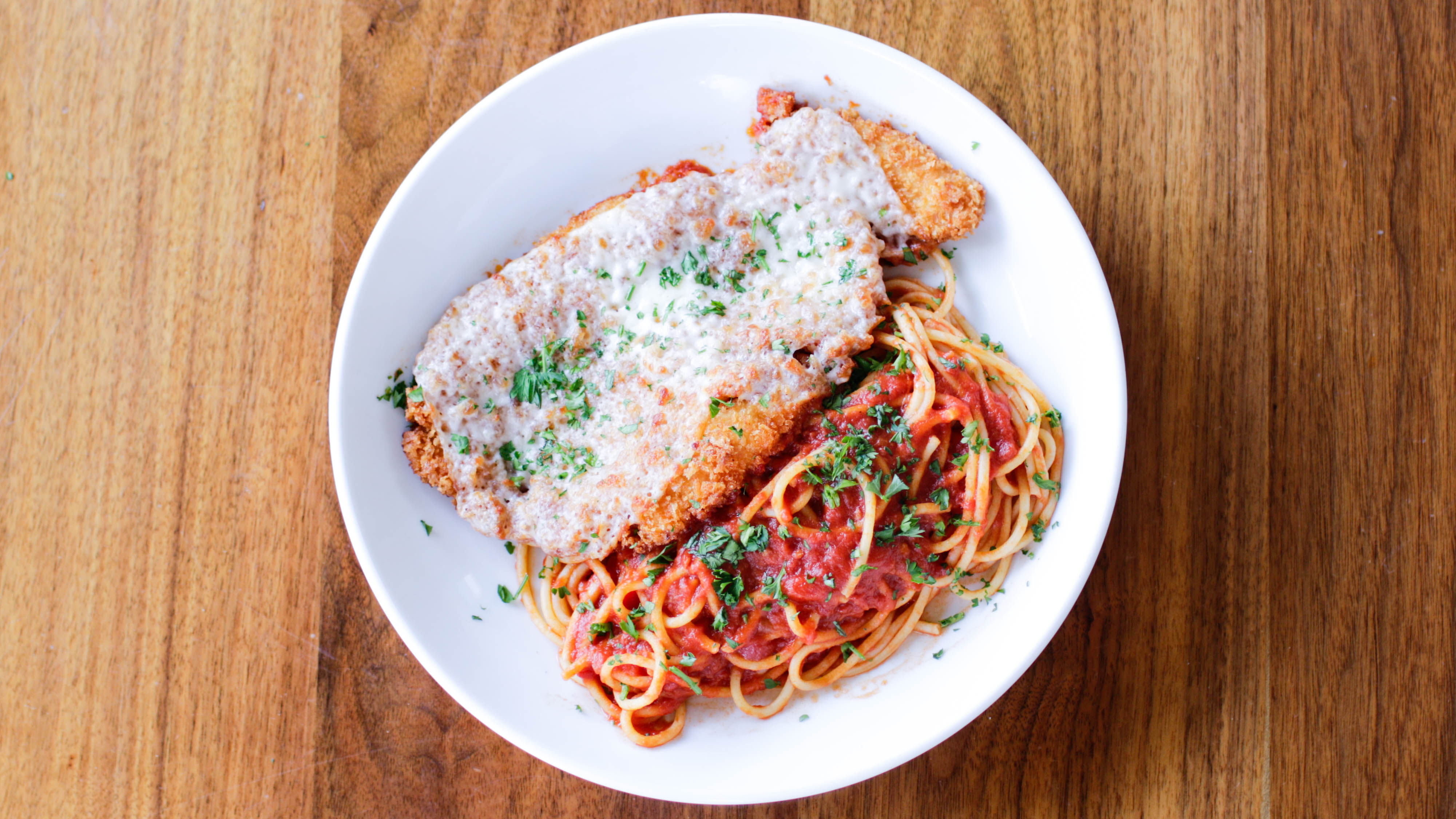 Order Chicken Parm Plate food online from House of Meatballs store, Los Angeles on bringmethat.com