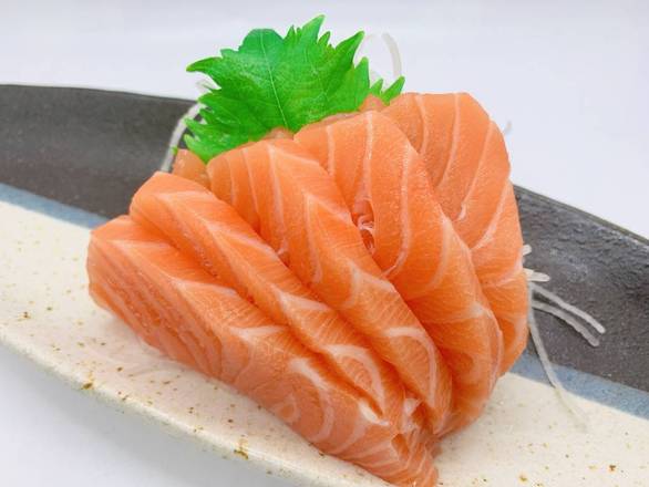 Order Salmon Sashimi (5 pcs) food online from Narumi Sushi store, Lemon Grove on bringmethat.com