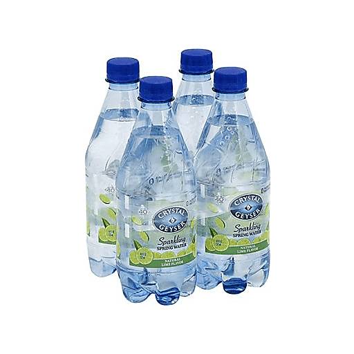 Order Crystal Geyser Lime Sparkling Mineral Water (4PK 18 OZ) 82408 food online from Bevmo! store, Chico on bringmethat.com