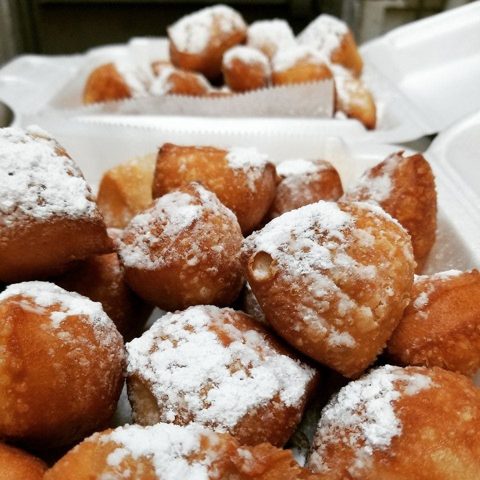 Order Homemade Fried Dough - Dessert food online from Pizza Mia store, Highland on bringmethat.com